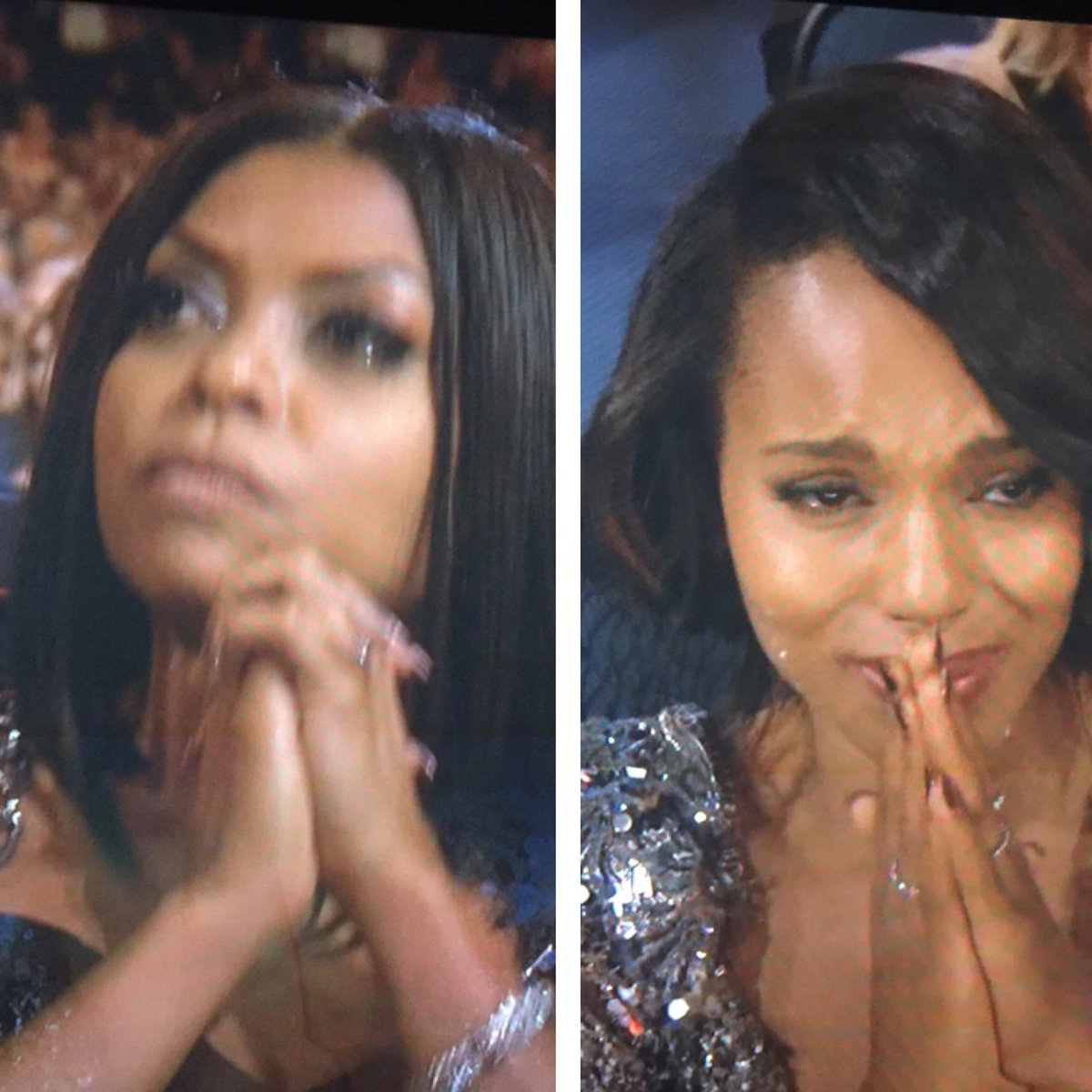 RT @TVLine: .@TherealTaraji & @kerrywashington react to @violadavis' #Emmys speech http://t.co/3hH0eWoxuJ