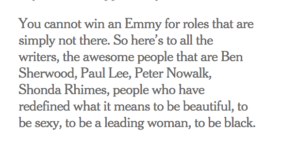 RT @nytimesarts: Viola Davis’s emotional Emmys acceptance speech http://t.co/T9nffozUmK http://t.co/R6BtfNNUmo
