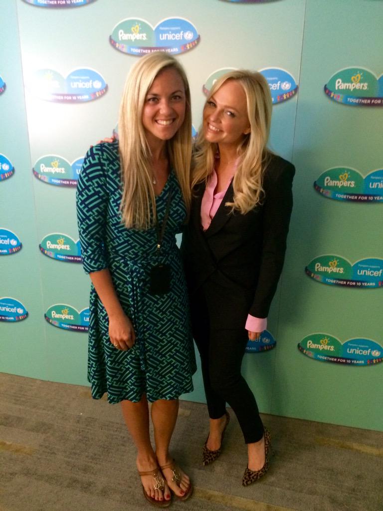 RT @jennsinrich: Catching up with @EmmaBunton  at #PampersUNICEF event in #NYC http://t.co/bKqBSgQQrz