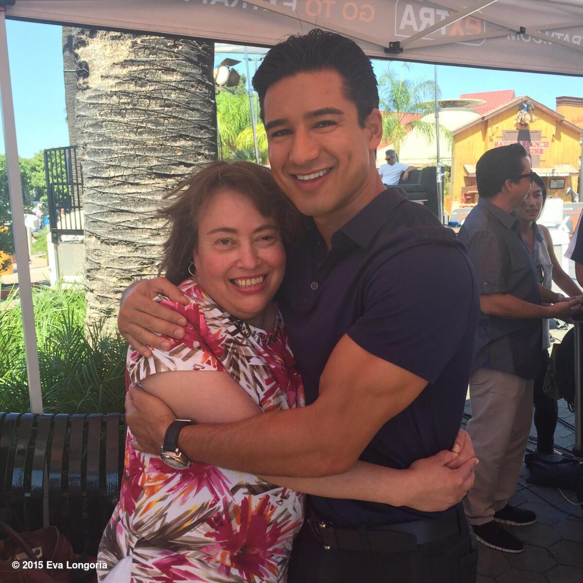First the Pope and now @MarioLopezExtra !! She's in heaven already! Thx Mario! http://t.co/vMfVD6j7QW