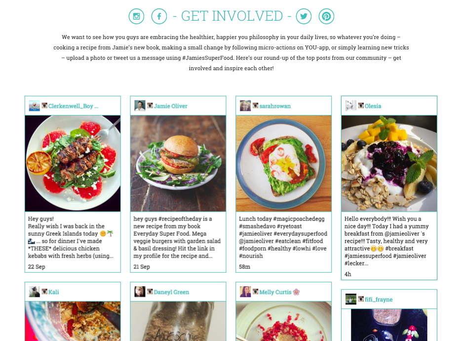 Here are my top pics from #JamiesSuperFood, get involved & inspire each other! http://t.co/hy5BsP1OPx http://t.co/li6Ctc1WlB