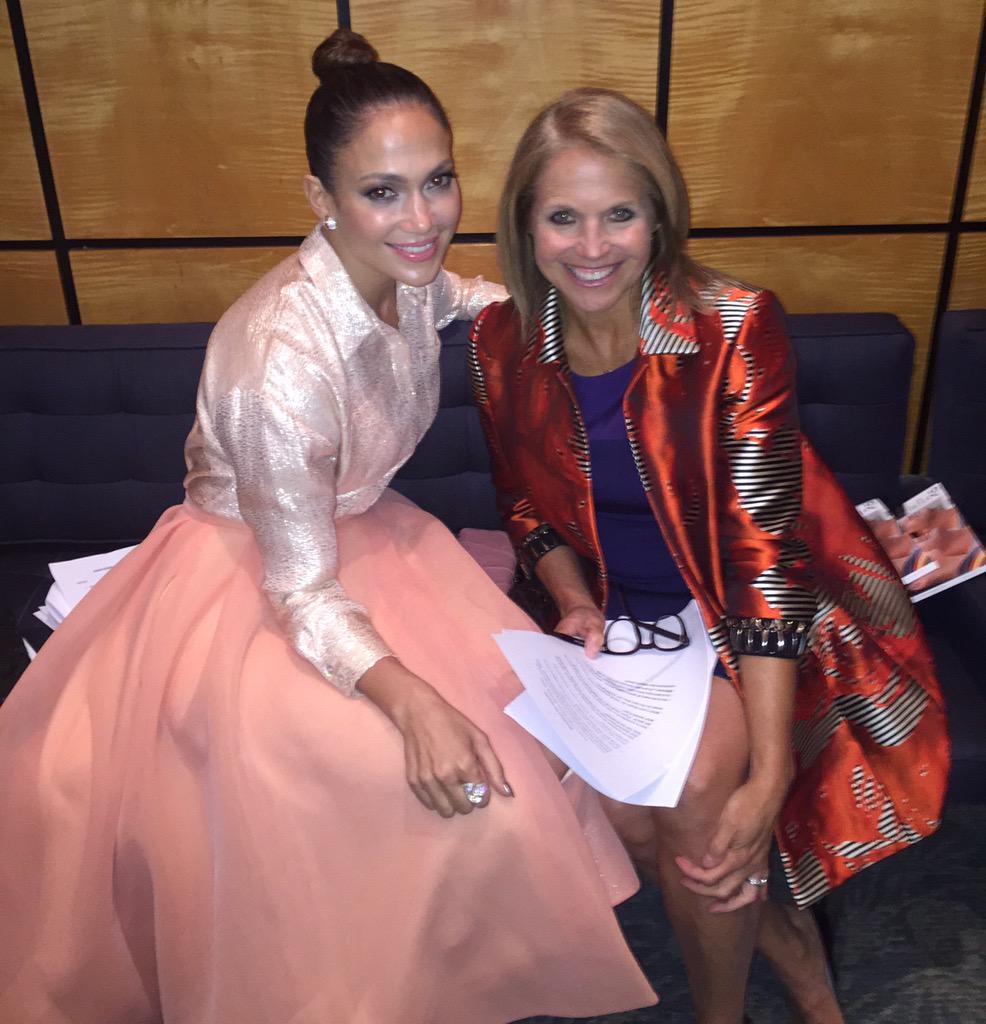 RT @katiecouric: Great night talking about #GenderEquality and #globalgoals with @JLo! @UNFoundation http://t.co/cdJxT9KCUp