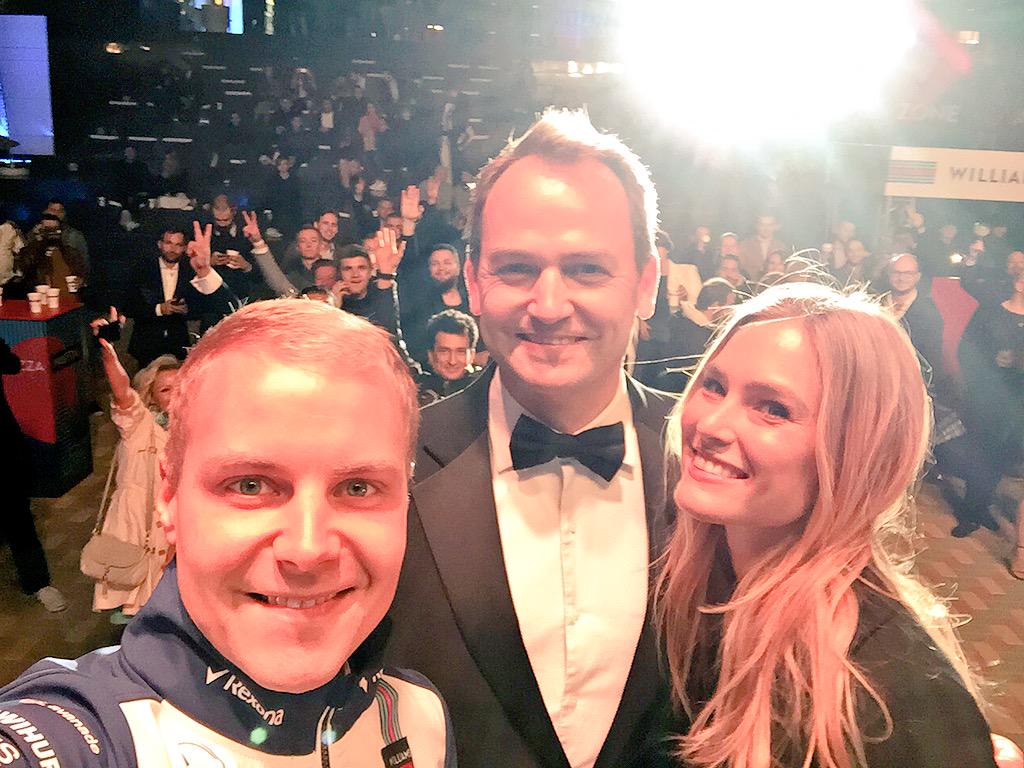 RT @ValtteriBottas: Had a great time at the #terrazzamartini stage with @barrefaeli and @bencollinsstig #sochi2015 thanks all for coming ht…