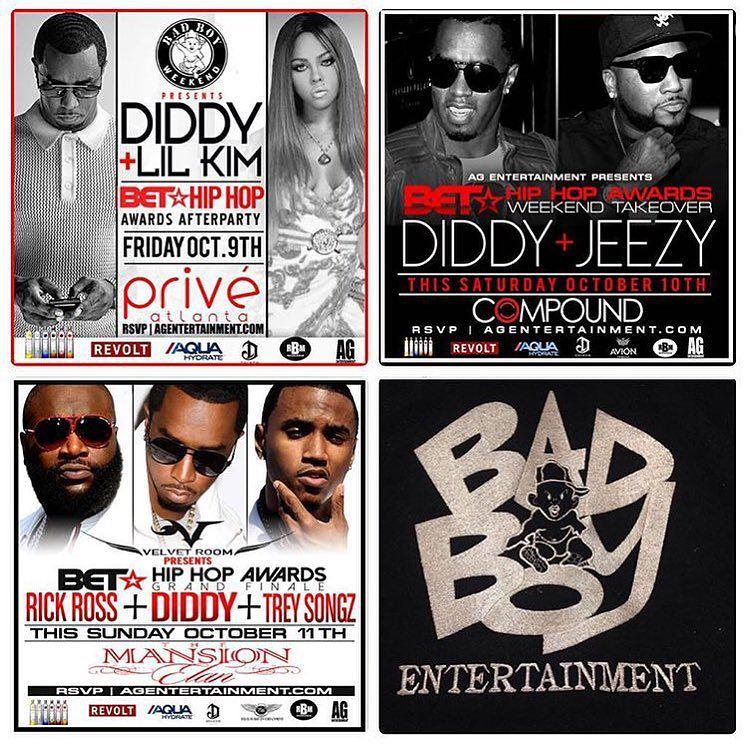 #BadBoyTakeOver this weekend in Atlanta!!! Ain't no party like a #BadBoy party!! ! 
S/O @agentertainment @rogerbond… http://t.co/YdAD5K6h2Z
