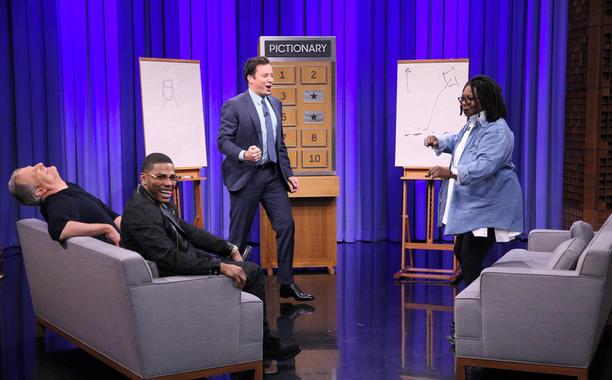 RT @EW: .@WhoopiGoldberg and @jimmyfallon played @Nelly_Mo and @Jeff_Daniels in Pictionary: http://t.co/jdQKBAGN18 http://t.co/z7Pp2lxmio