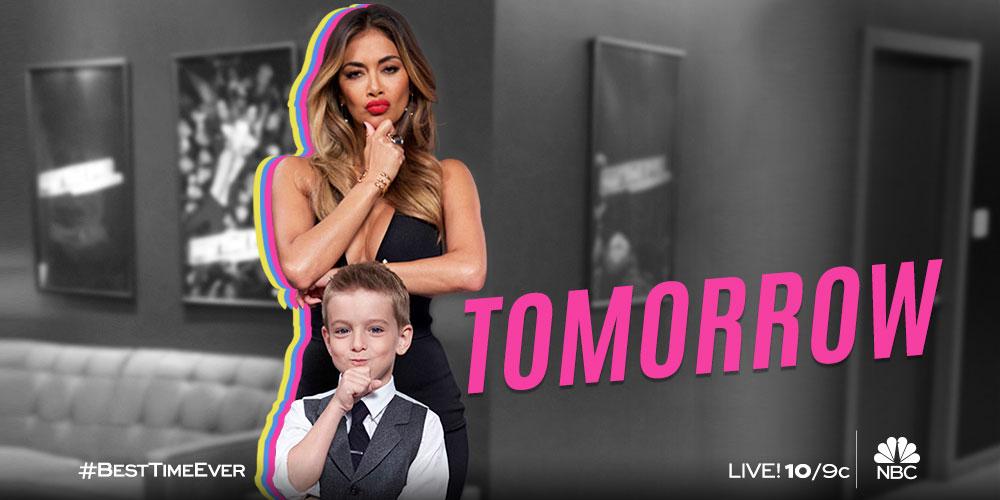 RT @BestTimeEver: Tomorrow. 10/9c. Be there. ???? #BestTimeEver http://t.co/8tTRdvDfse