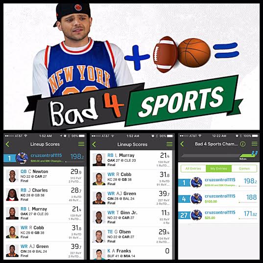 RT @knicksupdate: PUMPED because I won the @bad4sportspod league this week. Thank you @jerryferrara, @BreanneRacano, @B4BPodcast http://t.c…