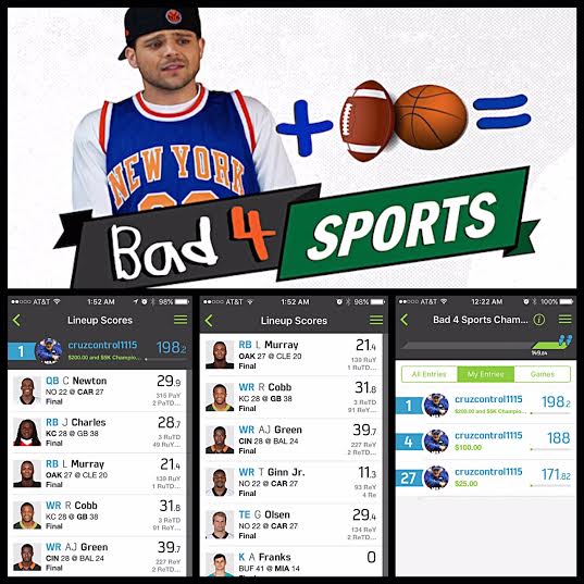 RT @knicksupdate: PUMPED because I won the @bad4sportspod league this week. Thank you @jerryferrara, @BreanneRacano, @B4BPodcast http://t.c…