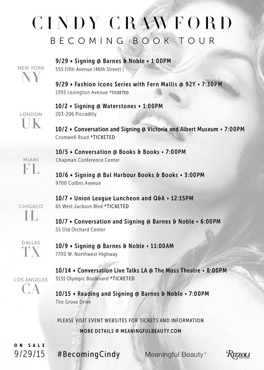 Photos Of Cindy Crawford Images From Cindycrawford Twitter Account