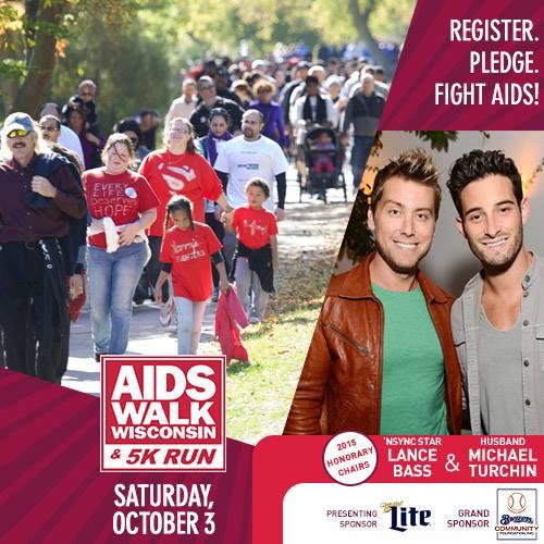 RT @LanceBassCntrl: .@LanceBass just talked about it on @DirtyPopLive!! This Saturday in Milwaukee @aidswalkwis! http://t.co/7S70gUwzQD htt…