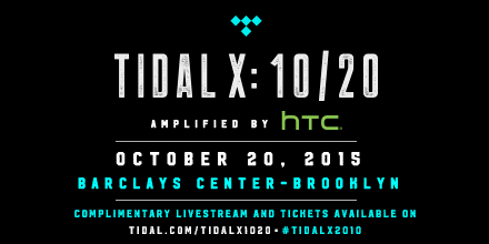 RT @barclayscenter: JUST ANNOUNCED: TIDAL X on 10/20 ft. Beyonce, Jay Z, Prince, @Usher, @NICKIMINAJ & more! Tix on sale 10/2 @ 12pm! http:…