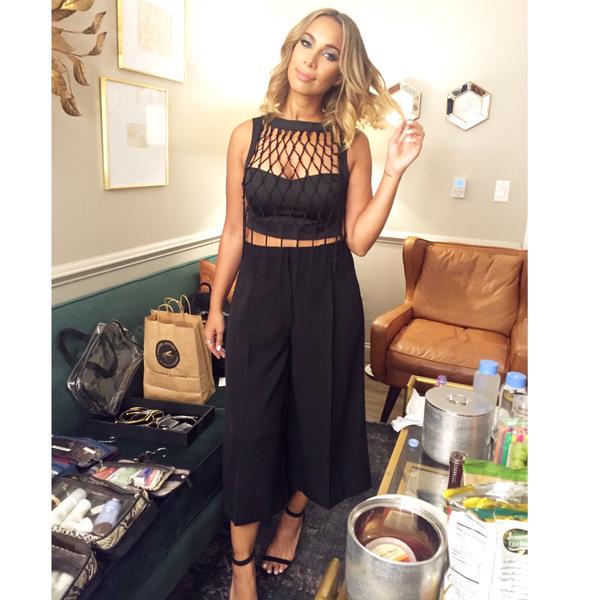 RT @NastyGal: #NastyGals Do the @latelateshow Better. @leonalewis stuns in the #NastyGal Net Over It Top http://t.co/yu19RjNi79 http://t.co…