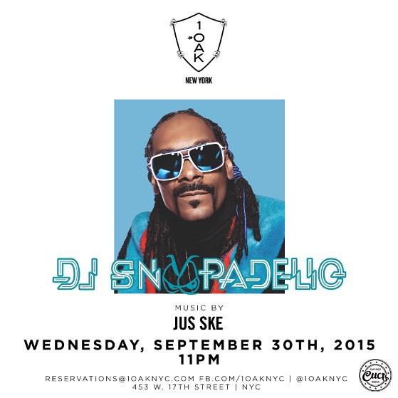 NY !! Catch me #DJSNOOPADELIC live at @1OAKNYC ​resked to TONITE 11pm !! http://t.co/UHjgJWN1S7 http://t.co/8Ql8S8aB3V