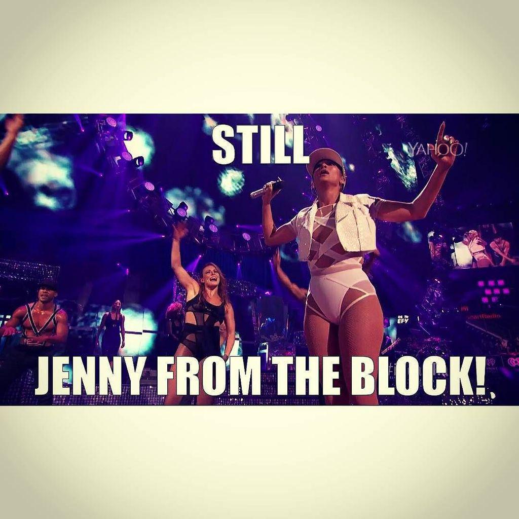 RT @hot995: She will ALWAYS be our #JennyFromTheBlock! @jlo killing it right now on our #iHeartRadio M… http://t.co/5oLSuV44aj http://t.co/…
