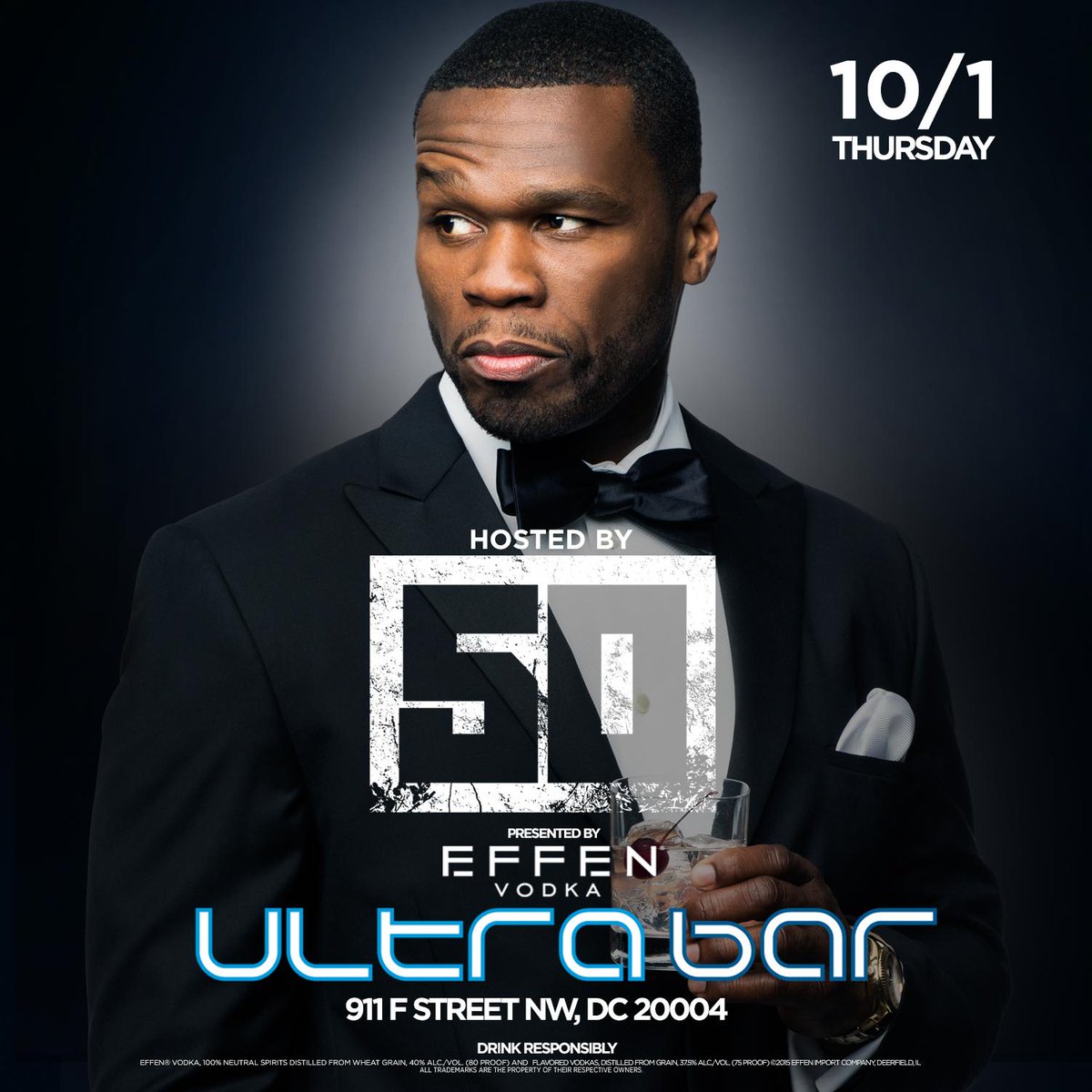 on my way DC come to ULTRA BAR its where its at #EFFENVODKA #SMSAUDIO #FRIGO http://t.co/WGdiwi0lDo