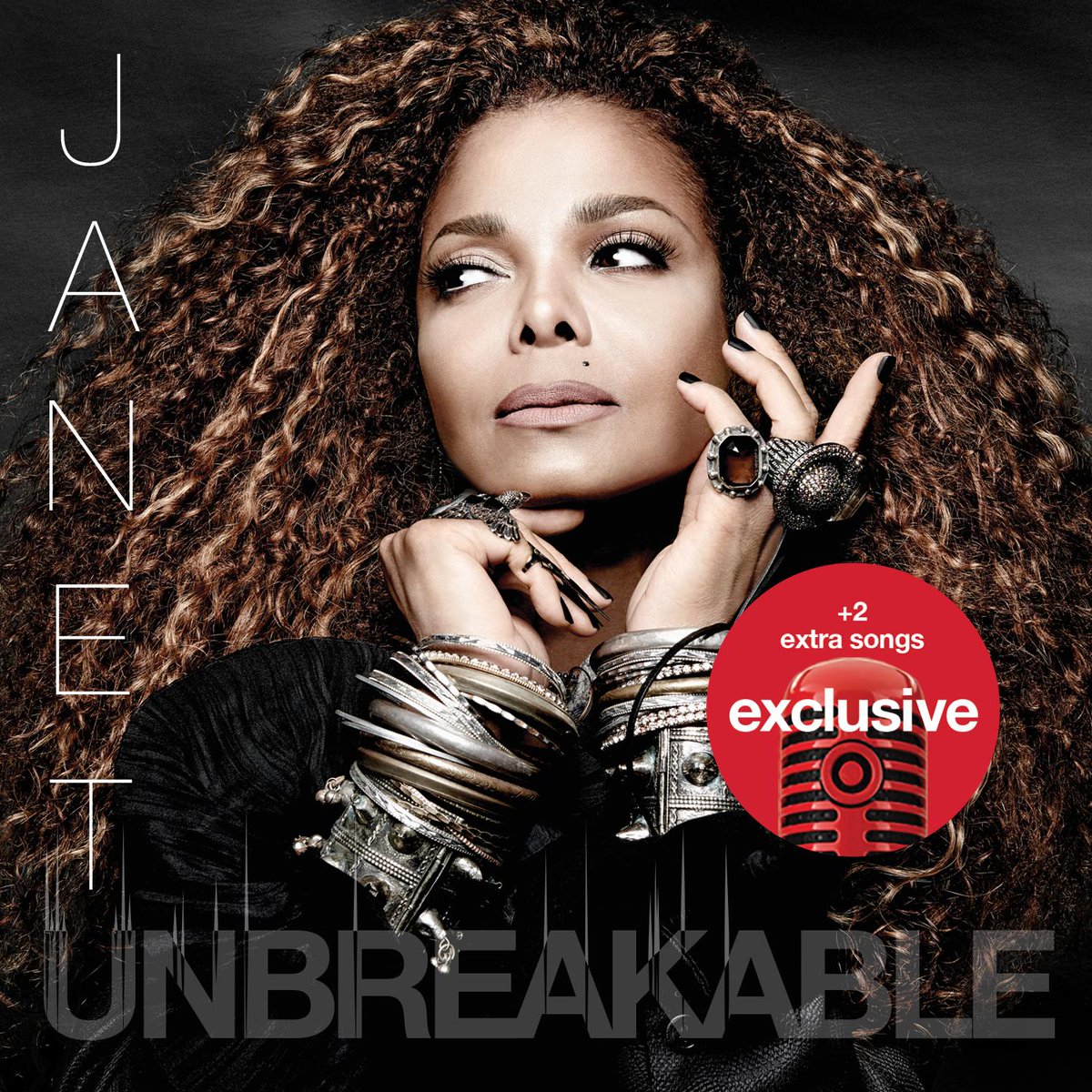 #UNBREAKABLE is finally out today! 
Pick it up at @Target with 2 exclusive tracks. -Janet’s Team http://t.co/g32d0ISm2o