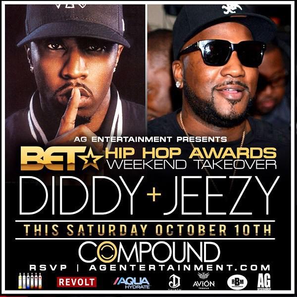 #BadBoyTakeOver weekend continues tonight in Atlanta!!! Taking over with my bro @jeezy !! !

#CirocBoyz will be in … http://t.co/0LuRzxbnUU