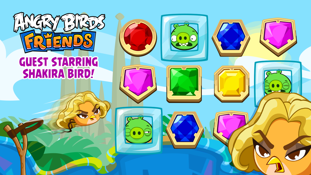 ¡Shakira Bird es la protagonista de #AngryBirdsFriends esta semana! -> http://t.co/q2lLjgusn0 ShakHQ http://t.co/DYOBdULBiQ