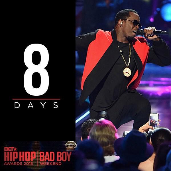 I told you that we won’t stop!! 8 more days until the #BETHHA!! Tell me what classics you want to hear!! #PuffDaddy… http://t.co/70Z41RwWLP