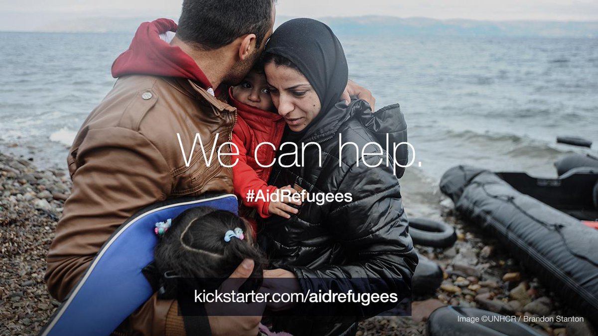 RT @kickstarter: Today we're sharing a different kind of project.

Your support can help #AidRefugees: http://t.co/nswRGdj9US http://t.co/1…