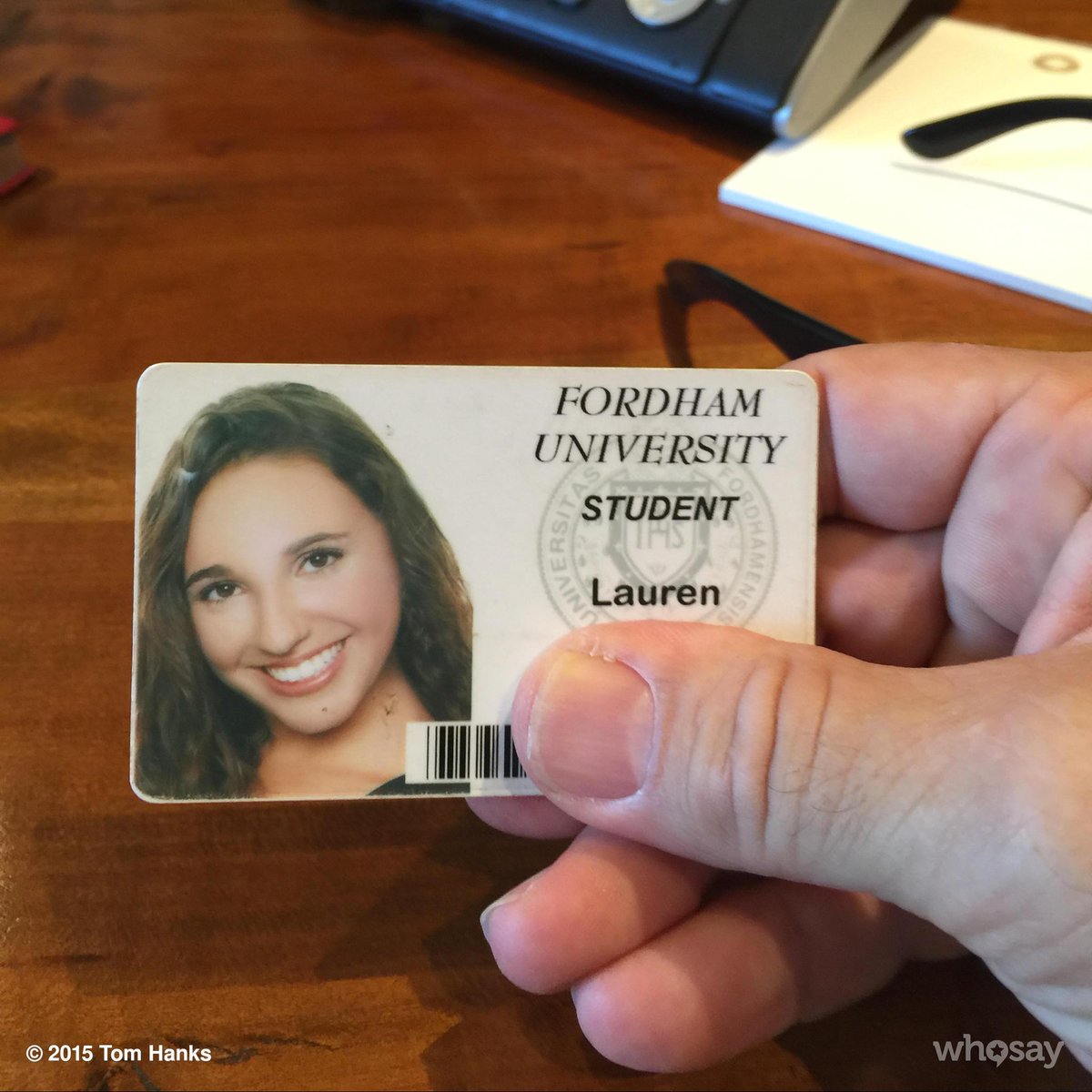 Lauren!  I found your Student ID in the park. If you still need it my office will get to you. Hanx. http://t.co/Ee9kK4V4qf