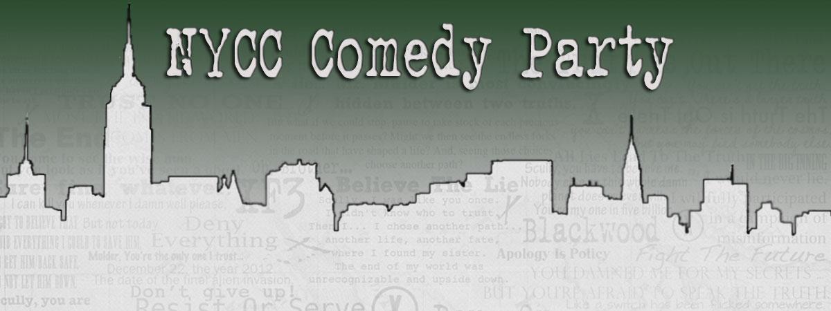 RT @XFilesNews: Join @FrankSpotnitz & us for a night of comedy to benefit @NFnetwork!!! http://t.co/oZwFr42oj5 #NYCCComedyParty http://t.co…