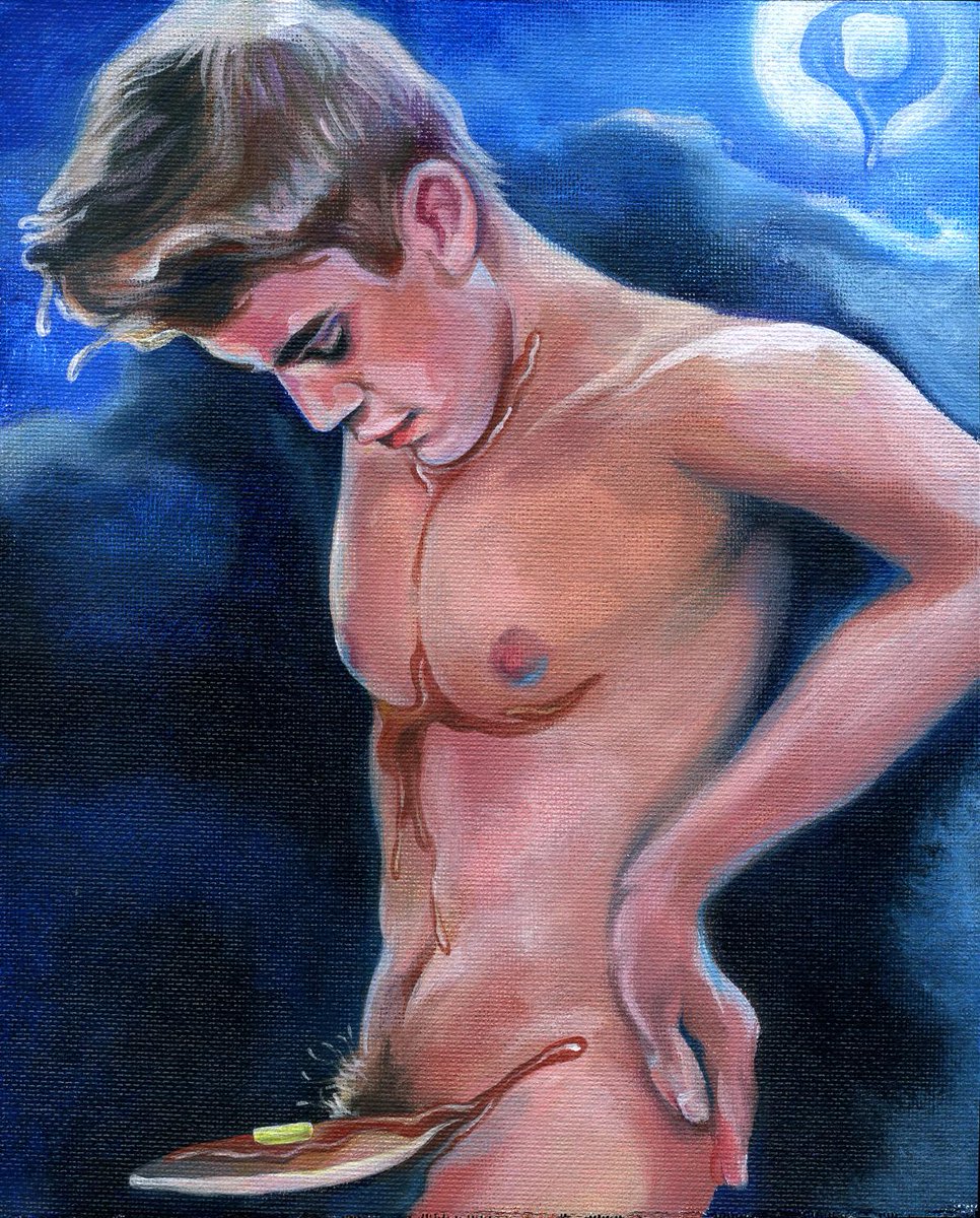 Macklemore's Naked Justin Bieber Painting Helps With His Sex Life In The  Funniest Way