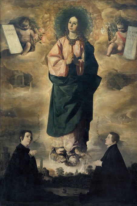 作:フランシスコ・デ・スルバラン無原罪の御宿りImmaculate Conception(1632) 作:フランシスコ・デ・スルバラン無原罪の御宿りImmaculate Conception(1632)