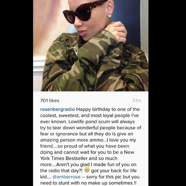 My Fuckin Brother for life @rosenbergradio  I'm so happy to know u babe. Thank u ???? ???? https://t.co/B1CMLUpk8R