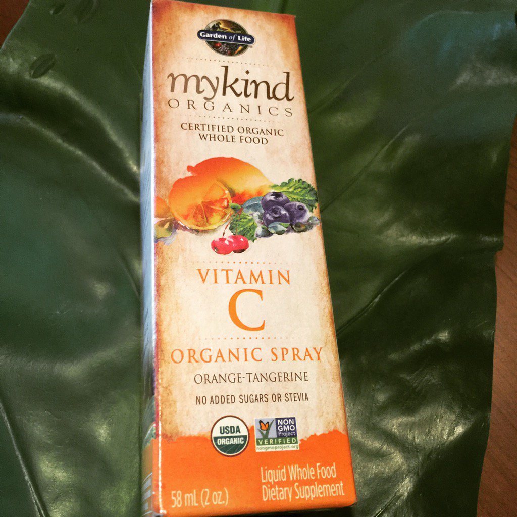 RT @gardenofliferaw: Love mykind Vitamin C spray with Orange Tangerine flavor. Delicious! #health #nutrition #vitamins https://t.co/Bw3sTct…