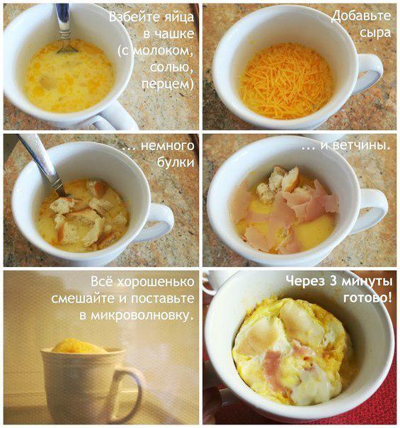 Вкусный простой завтрак рецепт с пошагово в