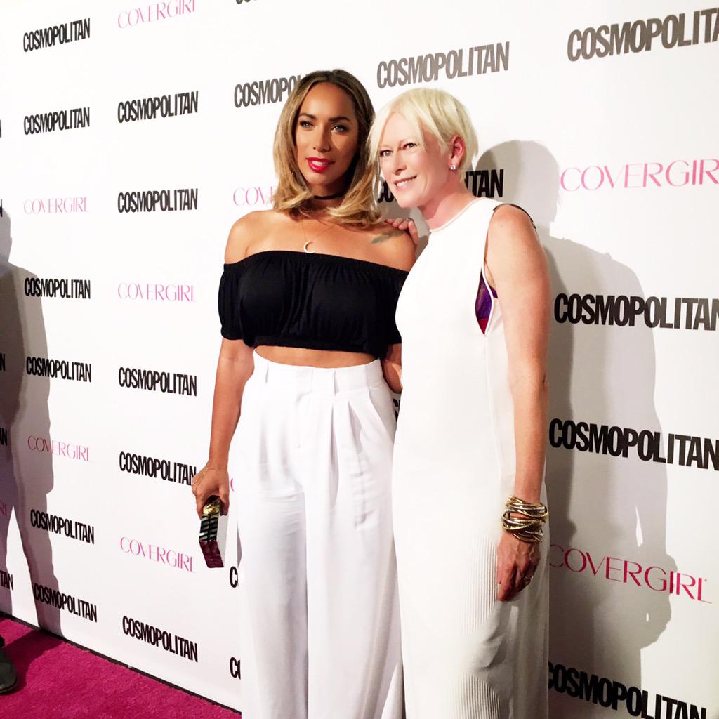 Pink carpet with the lovely @JoannaColes for @Cosmopolitan 50th birthday celebration ???? Empowering girls everywhere! http://t.co/B3WqYYxiiA