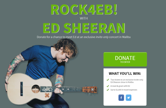 Every $10 you donate to this great charity is a chance to meet @edsheeran!! @crowdrise:http://t.co/yDZ3c0NQyX http://t.co/5e3sLOM1Ha