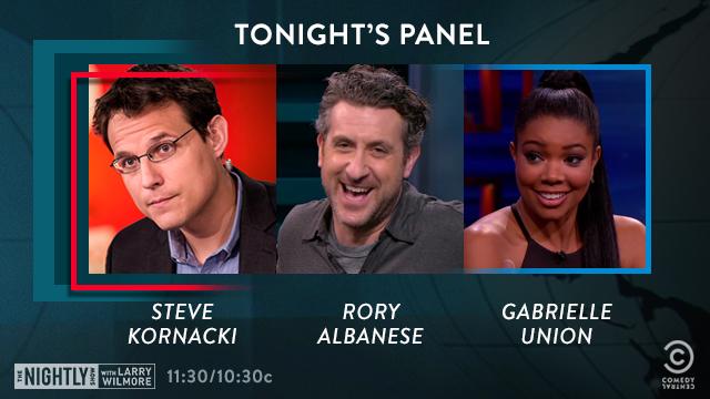 RT @nightlyshow: #TONIGHTLY: @itsgabrielleu, @SteveKornacki & @RoryAlbanese discuss the #DemDebate, 11:30/10:30c on @ComedyCentral. http://…