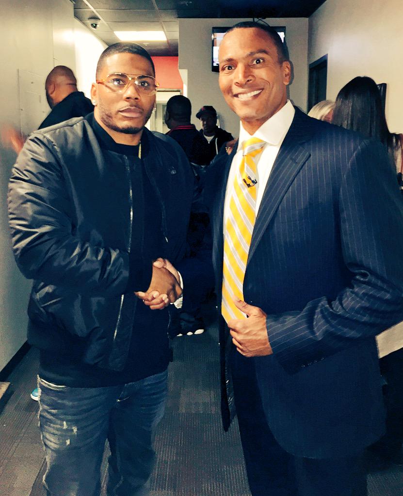 RT @mikewoodsfox5: Here's @Nelly_Mo , in town to perform at the St. Mary's Children's Hospital benefit concert. #cool @NickCannon http://t.…