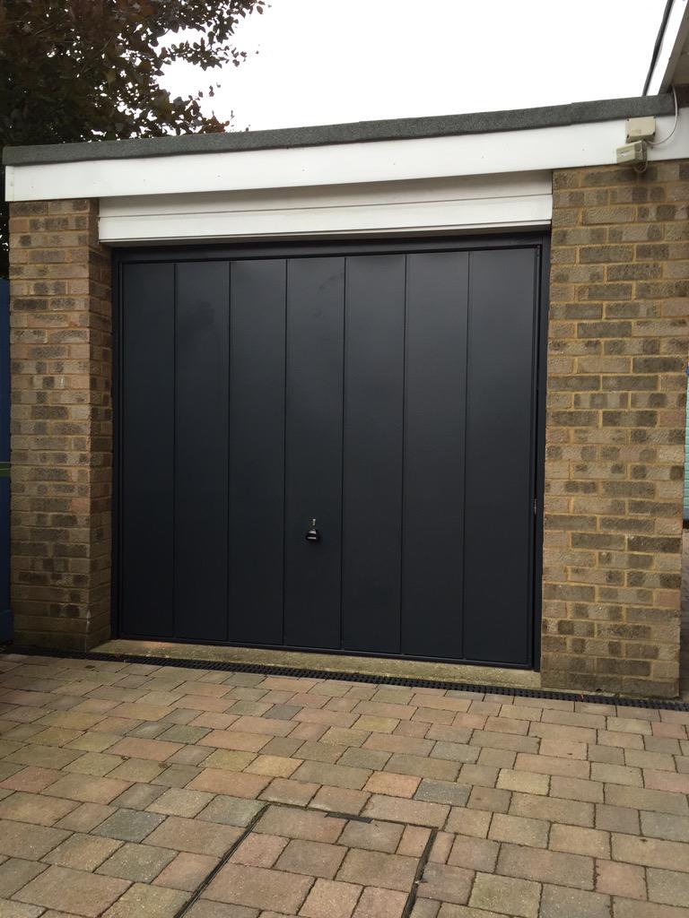 Garagedoorwiz Garage Door Wizards Twitter Feed And We Ed This Garador Canopy Door In Slate Grey Stives Http T Co Rd3e8thhx8
