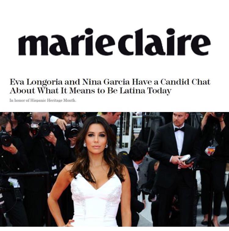Make sure to check out my interview w/ @NinaGarcia & @MarieClaireMag #HispanicHeritageMonth
http://t.co/OGnMFpvZ58 http://t.co/yqA8v7yMSb