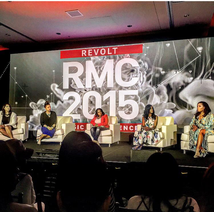 RT @blueflameagency: Watching the ladies of Combs Enterprises, @ciroc and @DeLeonTequila share knowledge at #RMC2015 http://t.co/jm6H7KTXms