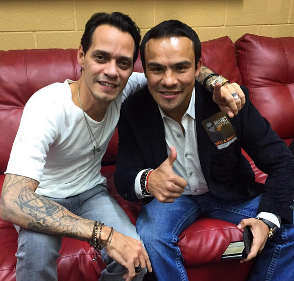 RT @Telemundo: .@MarcAnthony se mostró feliz por la presencia del boxeador mexicano @jmmarquez_1 en su concierto. ???????? http://t.co/7EzRq7y7C4