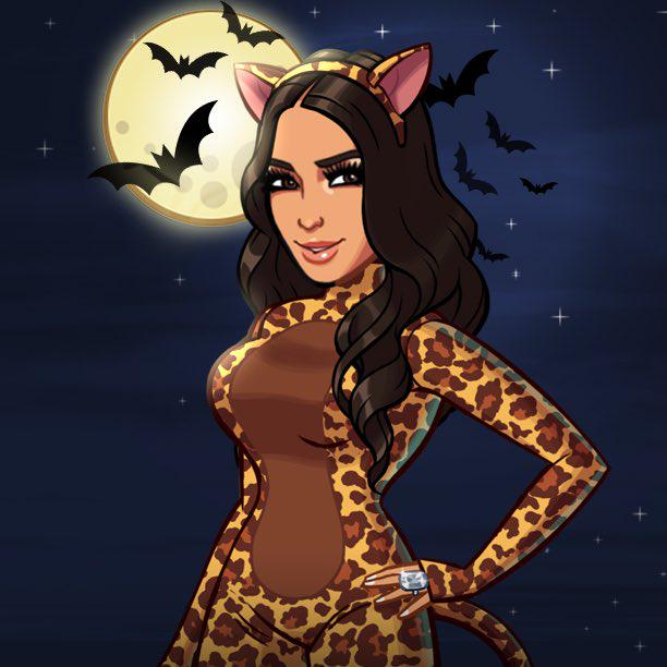 I remember this Halloween costume! What are u guys gonna be? I love of the costumes in Kim Kardashian Hollywood game https://t.co/ACZyNhEas2