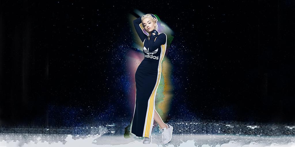 RT @adidasoriginals: Supernova styling – @RitaOra lights up the sky in her latest adidas Originals release, the ‘Cosmic Confession’ pack ht…