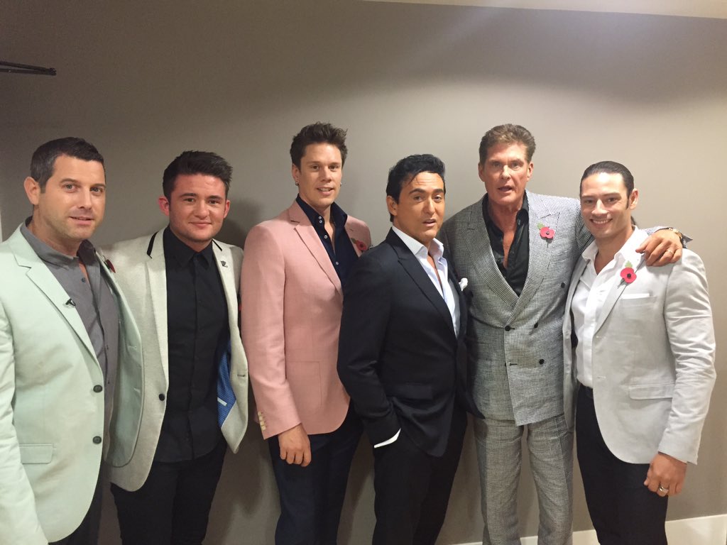Hanging with @ildivoofficial and @shanerichiejnr backstage of @loosewomen cool guys! ???????????? https://t.co/k4QuAj0x8G
