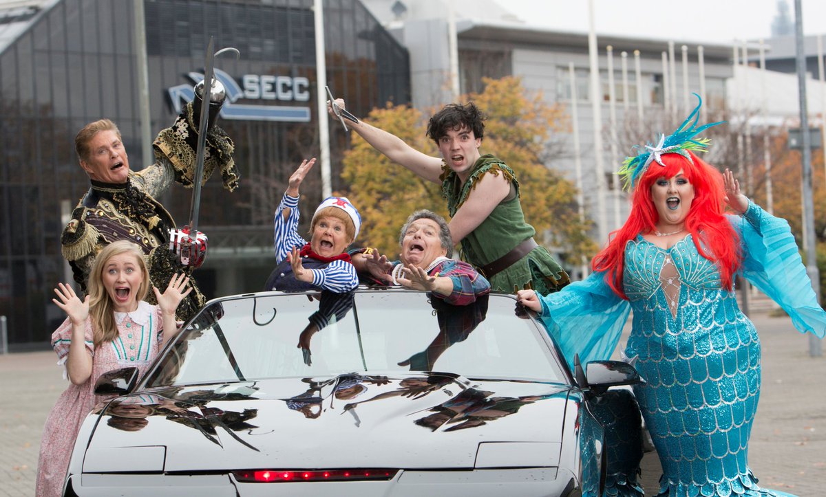 RT @SECCGlasgow: We've launched our #panto! Come + see @DavidHasselhoff, The Krankies + @LadyM_McManus! https://t.co/npNCbOfuen https://t.c…