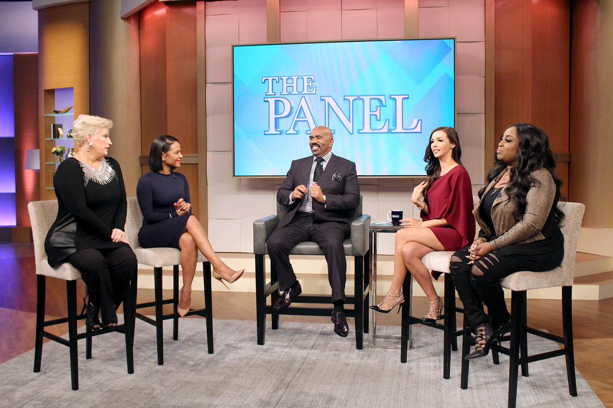Make sure you guys tune into The Steve Harvey show today and check me out on The Panel! Check your local listings! https://t.co/D7vRsSJCcM