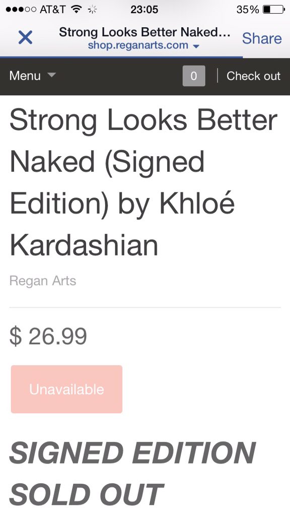 RT @khloloverdoll: @khloekardashian's Signed 