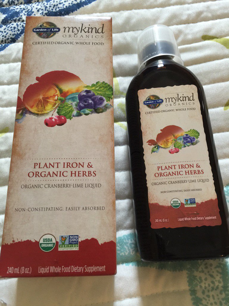 RT @gardenofliferaw: The only certified #organic plant-based iron #supplement is here! #health #nutrition https://t.co/qP7n6FymeE