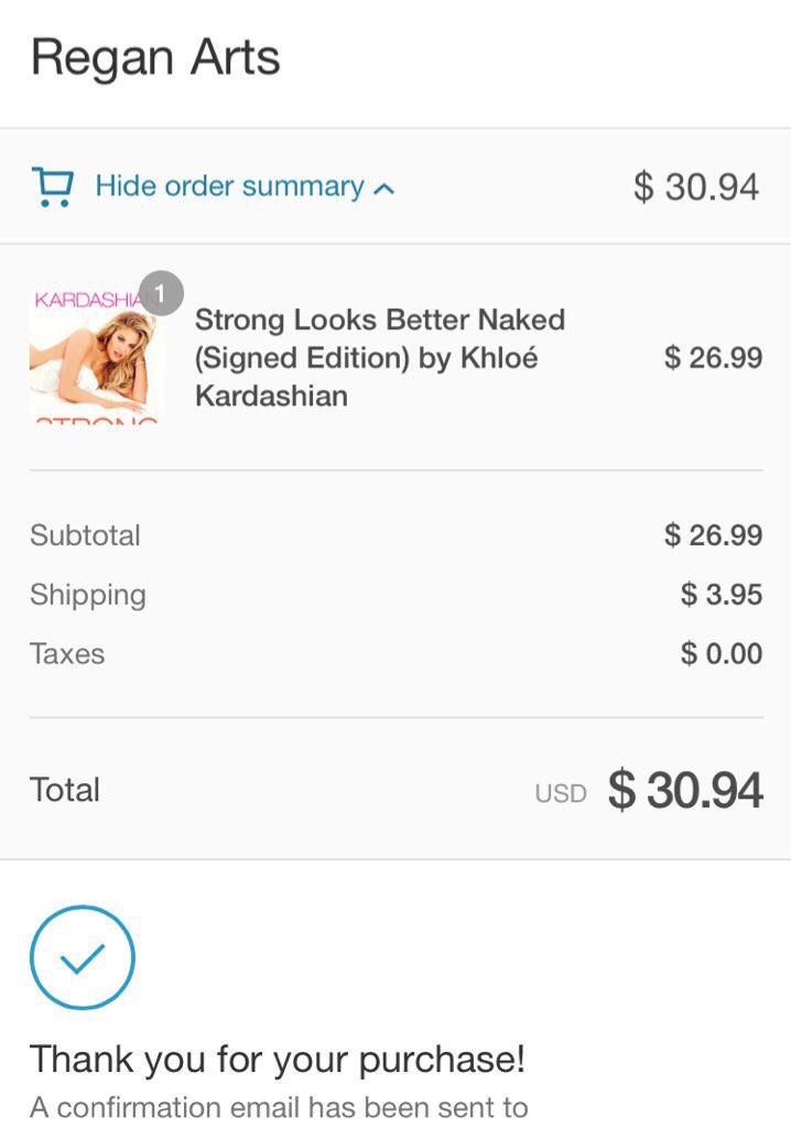 RT @Ra_Ra15: @khloekardashian I GOT IT! IT GETS HERE ON MONDAY I CANT WAIT???????????????????????????????????????? #StrongLooksBetterNaked https://t.co/XRLiLrtI0y