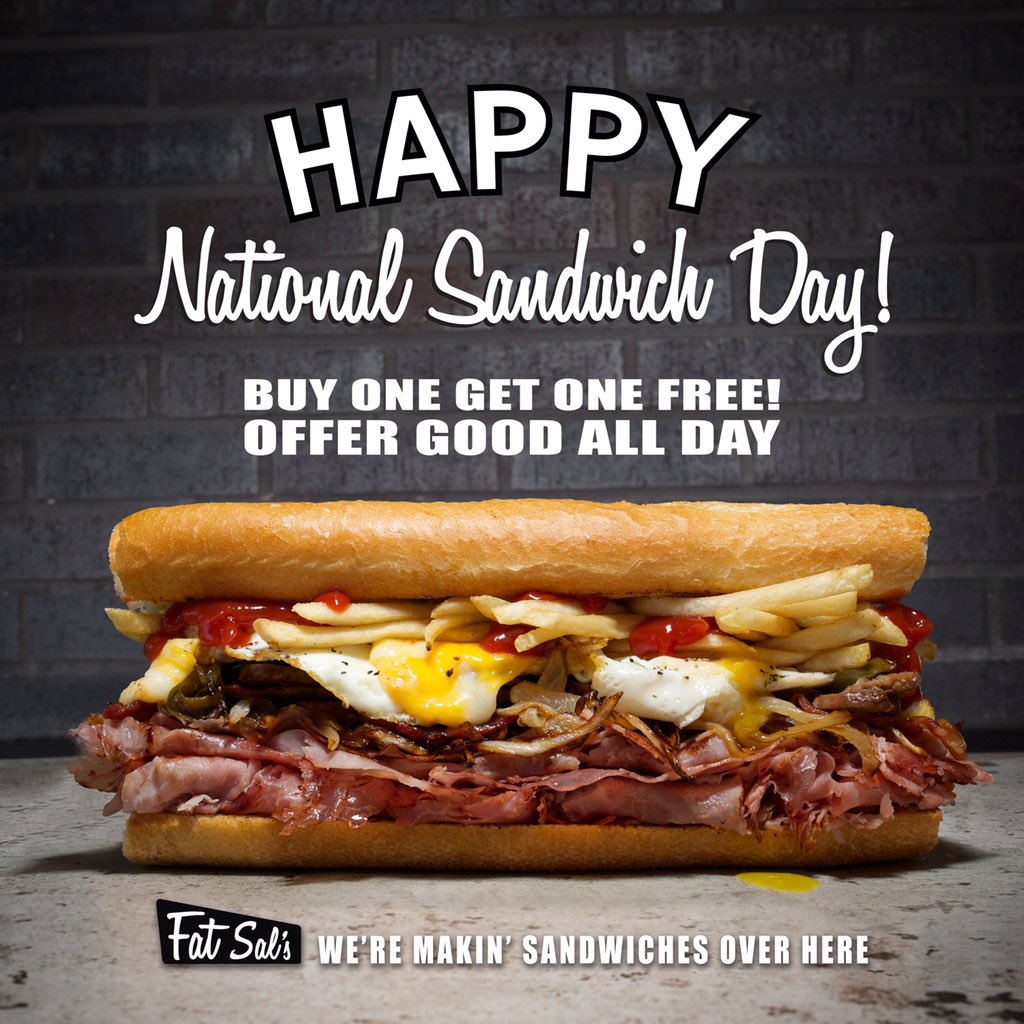 This sums it up. #NationalSandwichDay @fatsalsdeli !!! https://t.co/UZIAPnfBOf