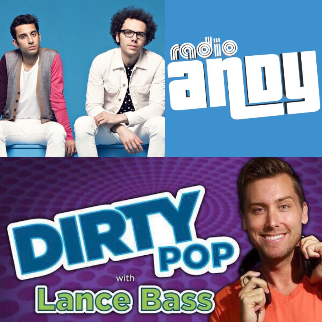 RT @LanceBassCntrl: Monday Nov 9th!!! @AGreatBigWorld is joining @DirtyPopLive w/ @LanceBass for a full hour!! @RadioAndySXM 102 4-6pmE htt…