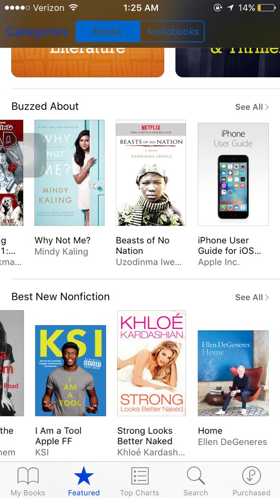 RT @kimkeveryday: #StrongLooksBetterNaked is under best new nonfiction on ibooks ???? @khloekardashian https://t.co/oADkLqdnJv